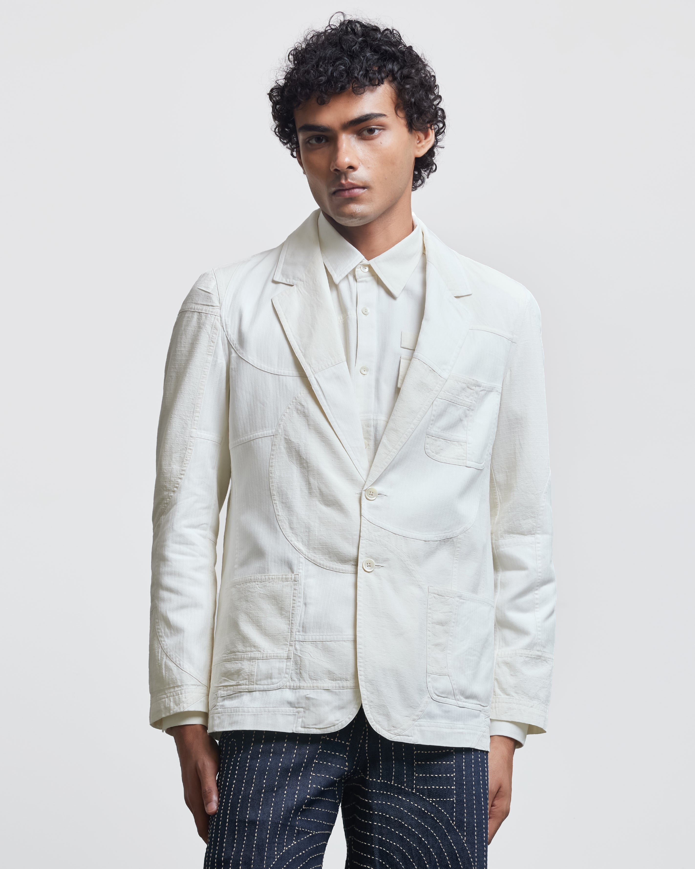 COUNTRYMADE Jackets RIPSTOP SINGLE BREASTED BLAZER blazer coton ripstop