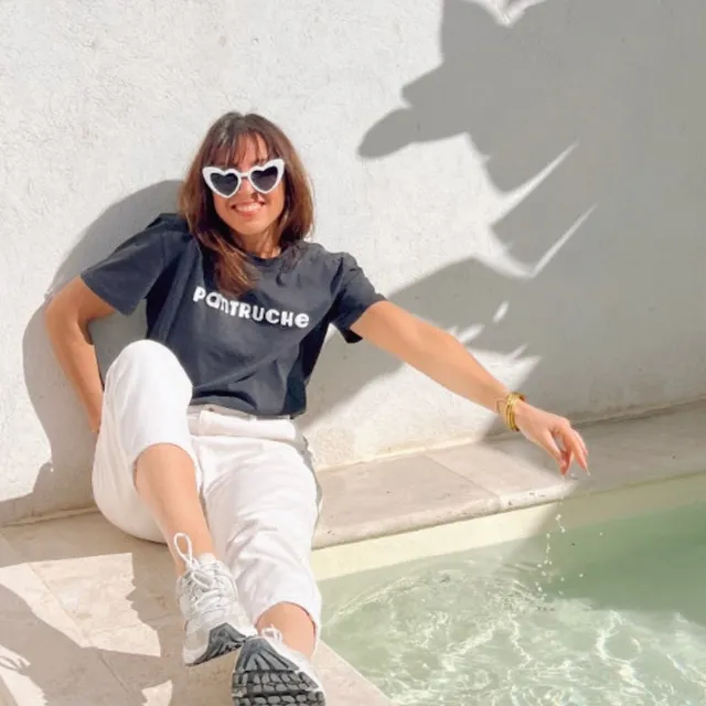 PANTRUCHE T-shirts Tshirt PANTRUCHE carbone noir en coton bio