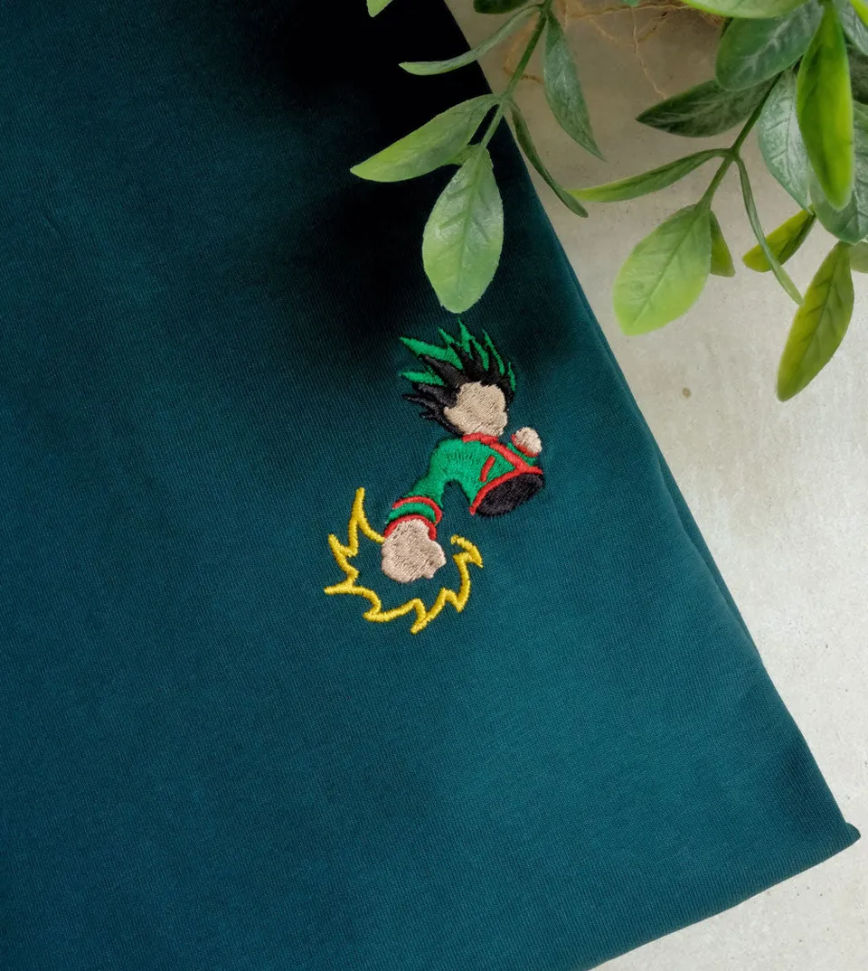 Juste Un T-shirt T-shirts Brodés Hunter X Hunter t-shirt brodé coton bio