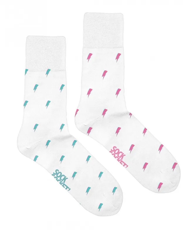 Juste Un T-shirt Chaussettes x Socksocket Les Francine chaussettes éclairs