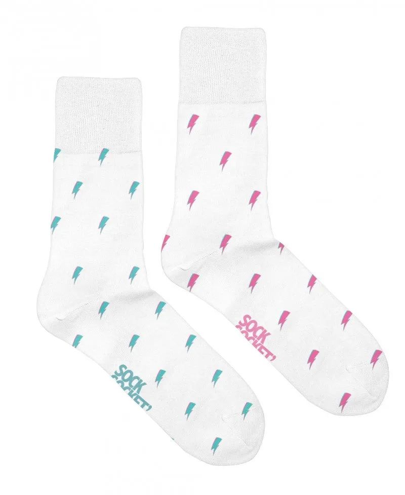 Juste Un T-shirt Chaussettes x Socksocket Les Francine chaussettes éclairs