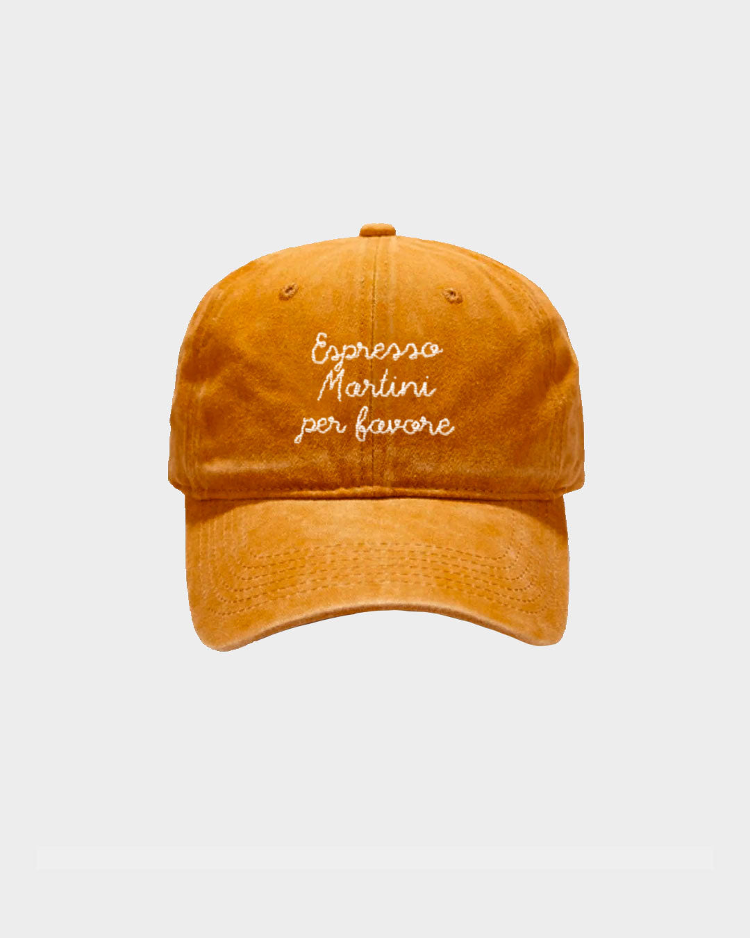 Juste Un T-shirt Casquettes Espresso Martini casquette brodée en coton