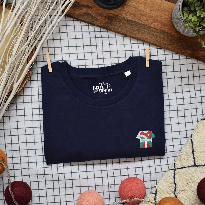 Juste Un T-shirt T-shirts Brodés Biarritz Olympique t-shirt blanc rugby