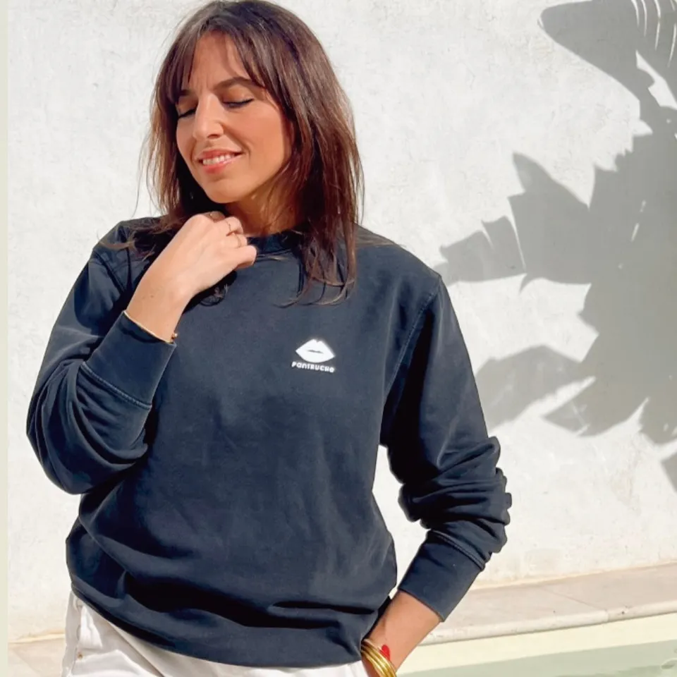 PANTRUCHE Sweats PANTRUCHE carbone sweat coton bio S/M/L