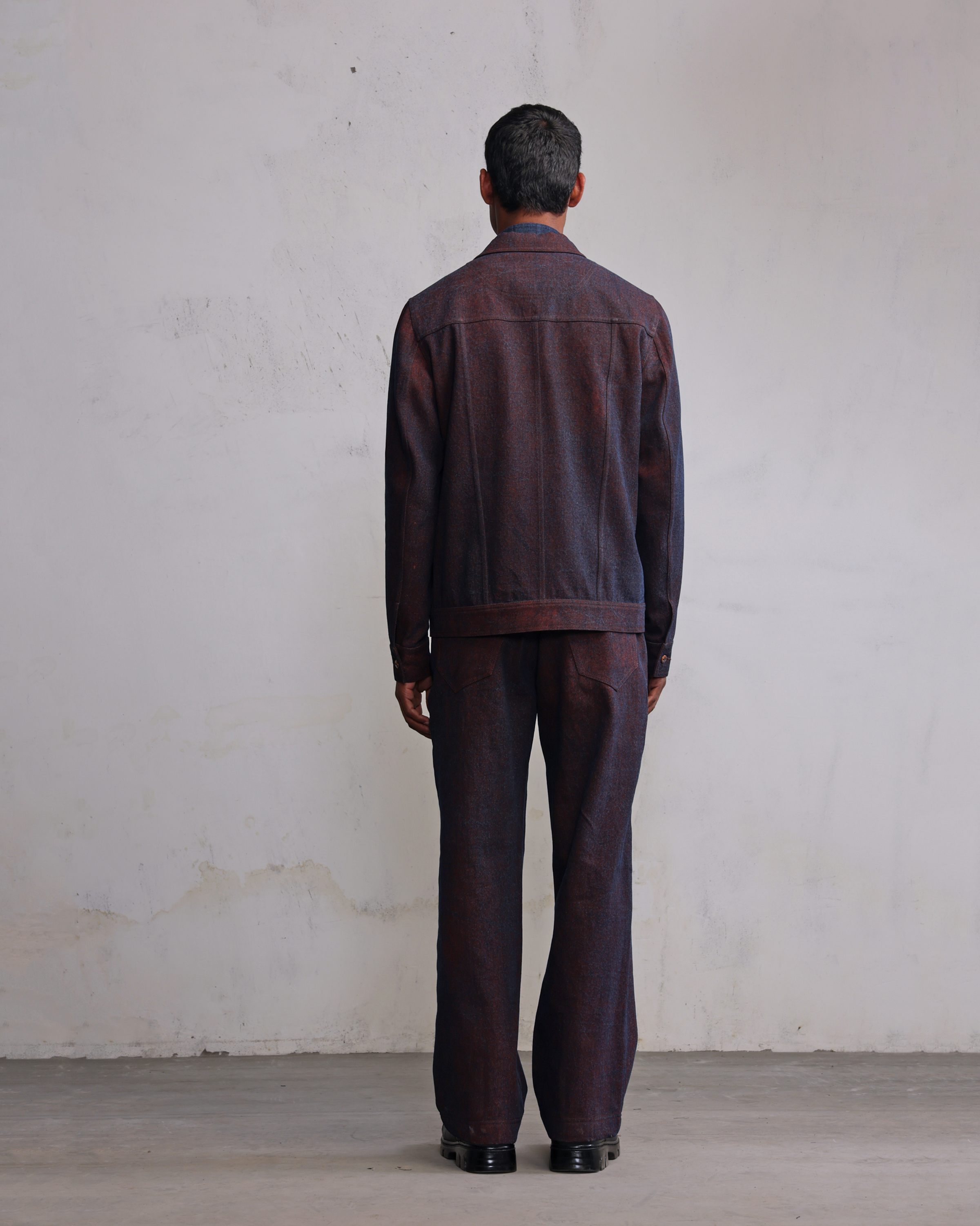 COUNTRYMADE Jackets Tarnished denim jacket veste denim enduit rouille