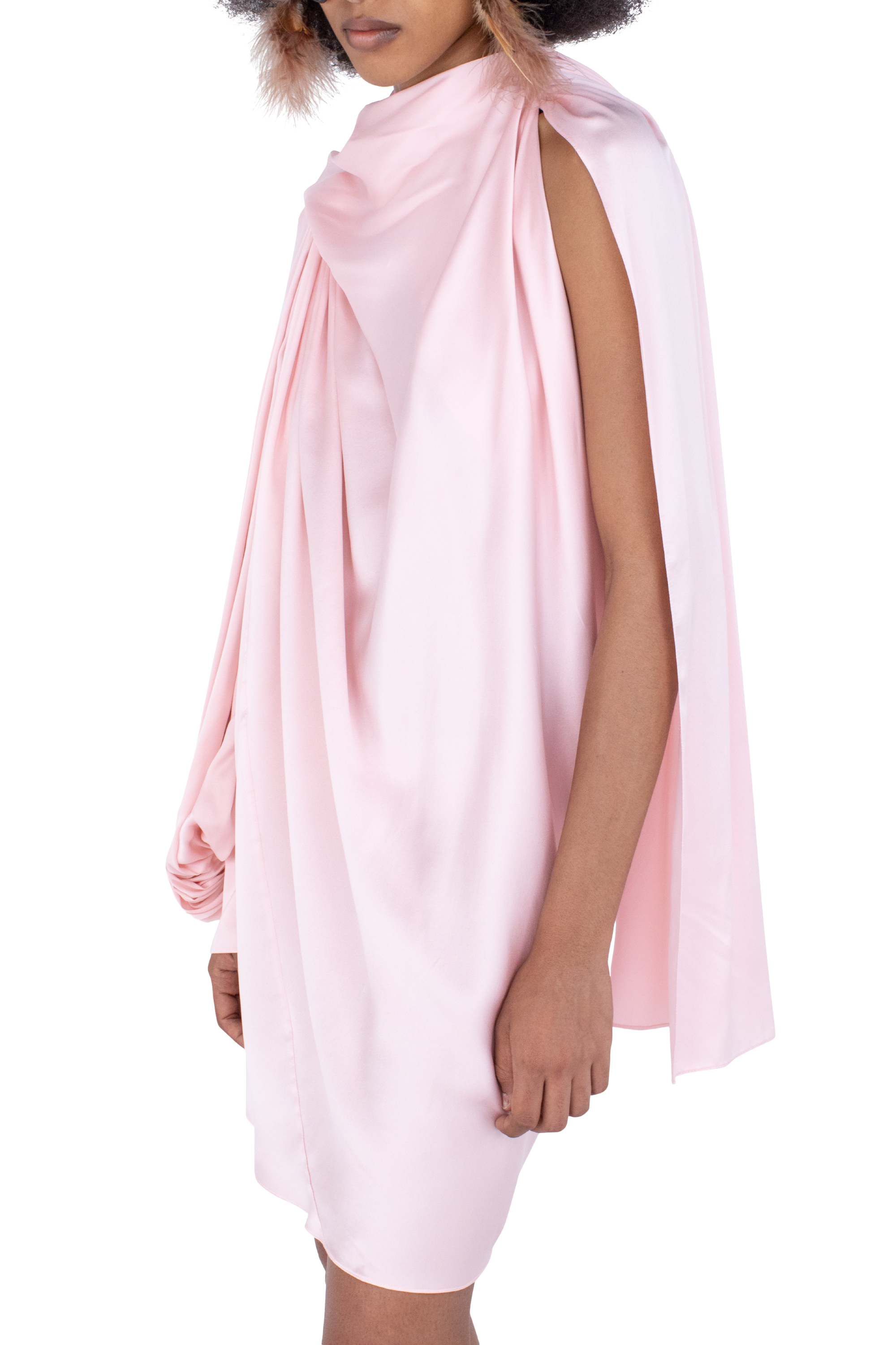 Kiko Kostadinov Dresses CASPIAN Dress robe Prism Pink soie