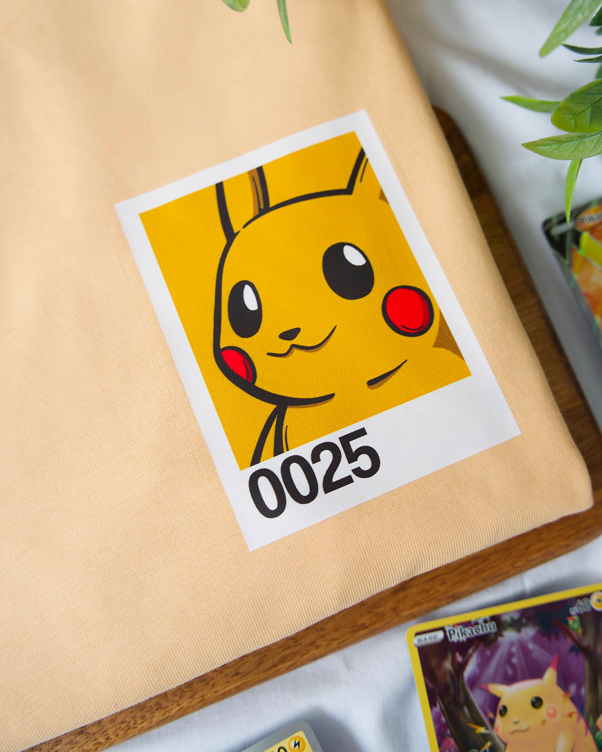 Juste Un T-shirt T-shirts Brodés 0025 Pika t-shirt coton biologique