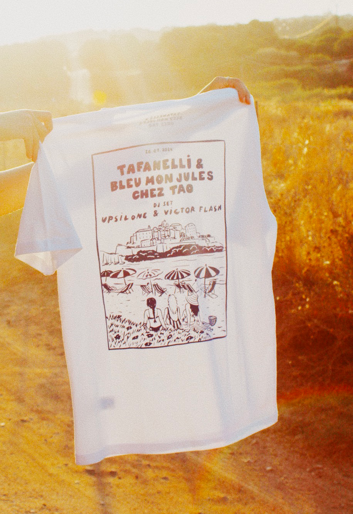 TAFANELLI T-Shirts LA BALLADE t-shirt tailles XS à XXL