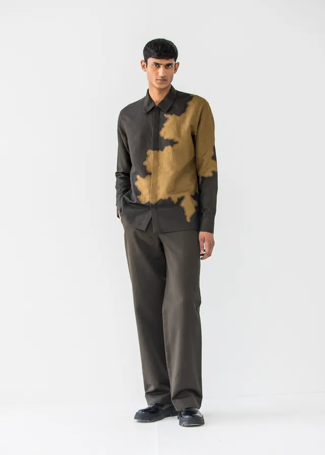 COUNTRYMADE Shirts HARBOUR FULL-SLEEVED SHIRT chemise en lin