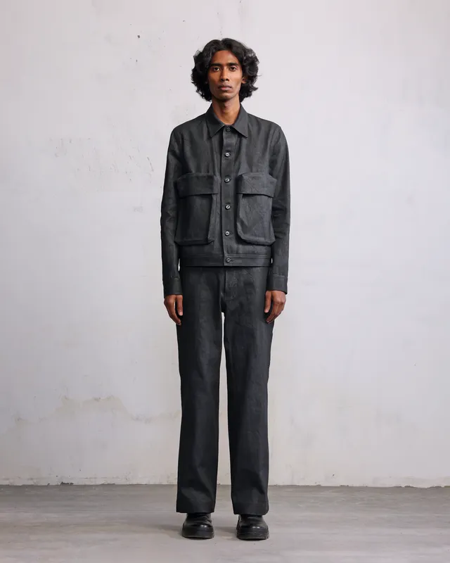 COUNTRYMADE Jackets Utility Pocket veste denim grise