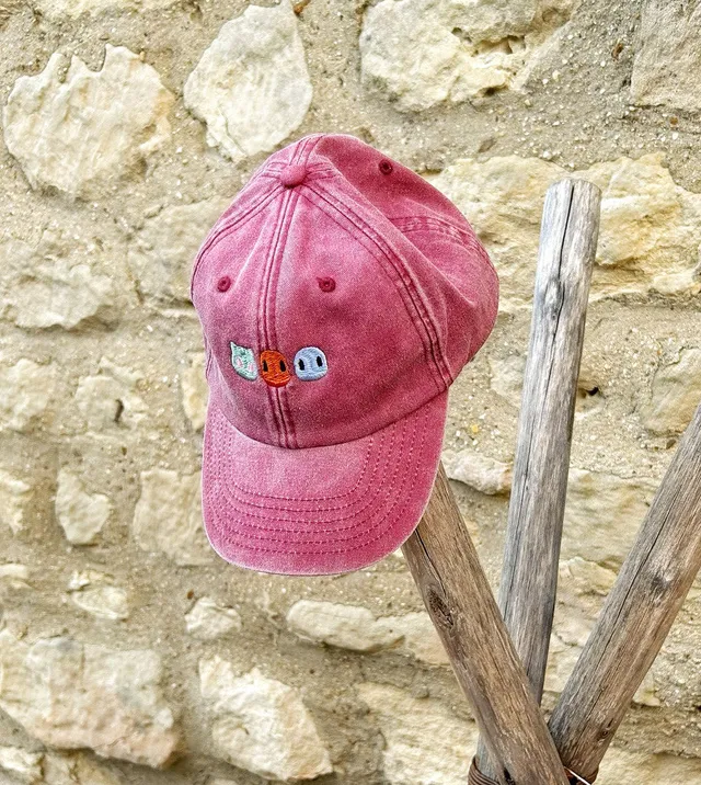 Juste Un T-shirt Casquettes Bourg Palette casquette brodée vintage