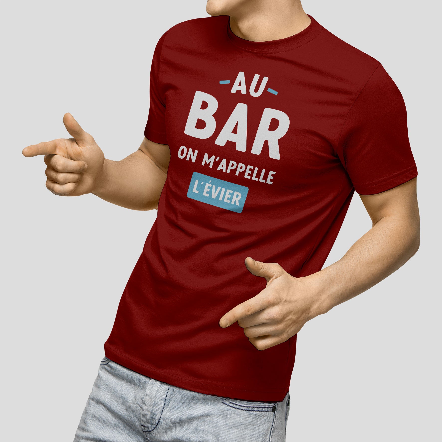 Juste Un T-shirt T-shirts Imprimés On m'appelle l'évier T-shirt homme