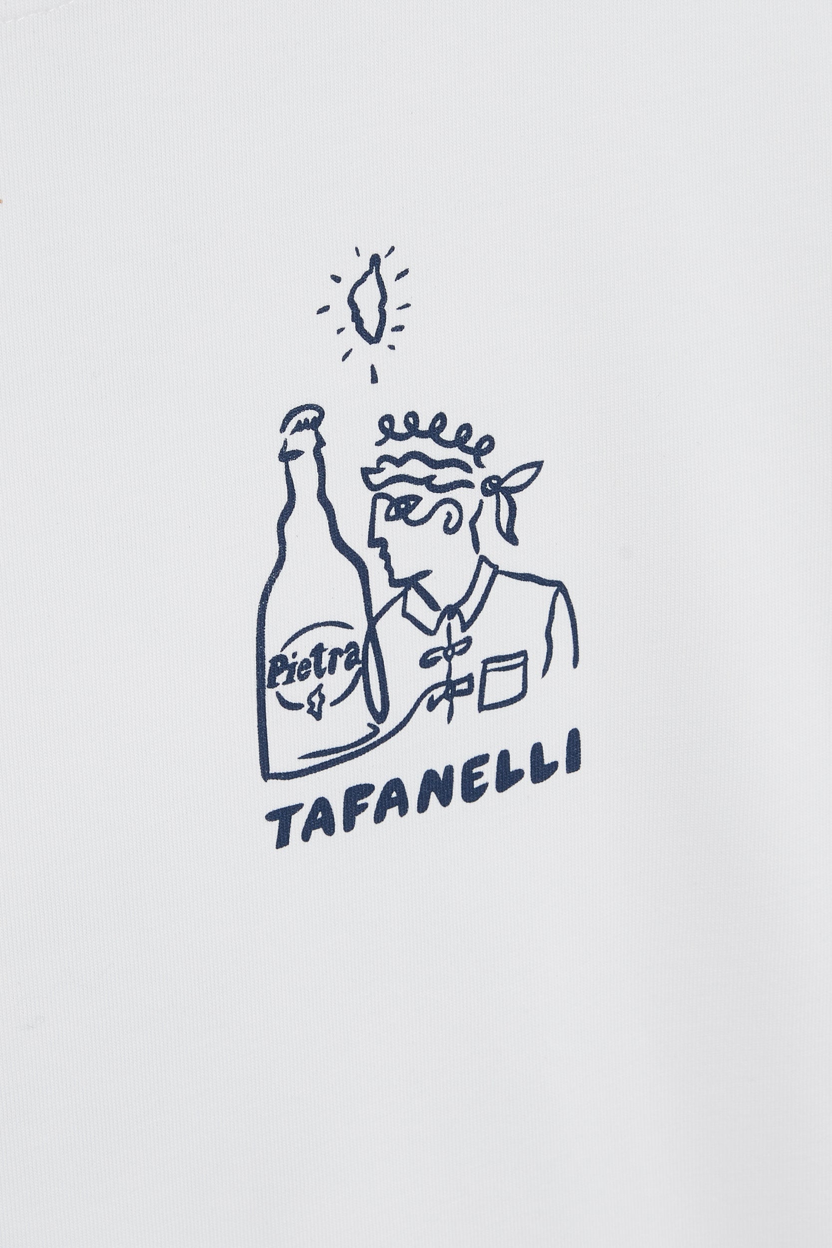 TAFANELLI Collaborations LA PIETRA 30 ANNI t-shirt blanc édition limitée