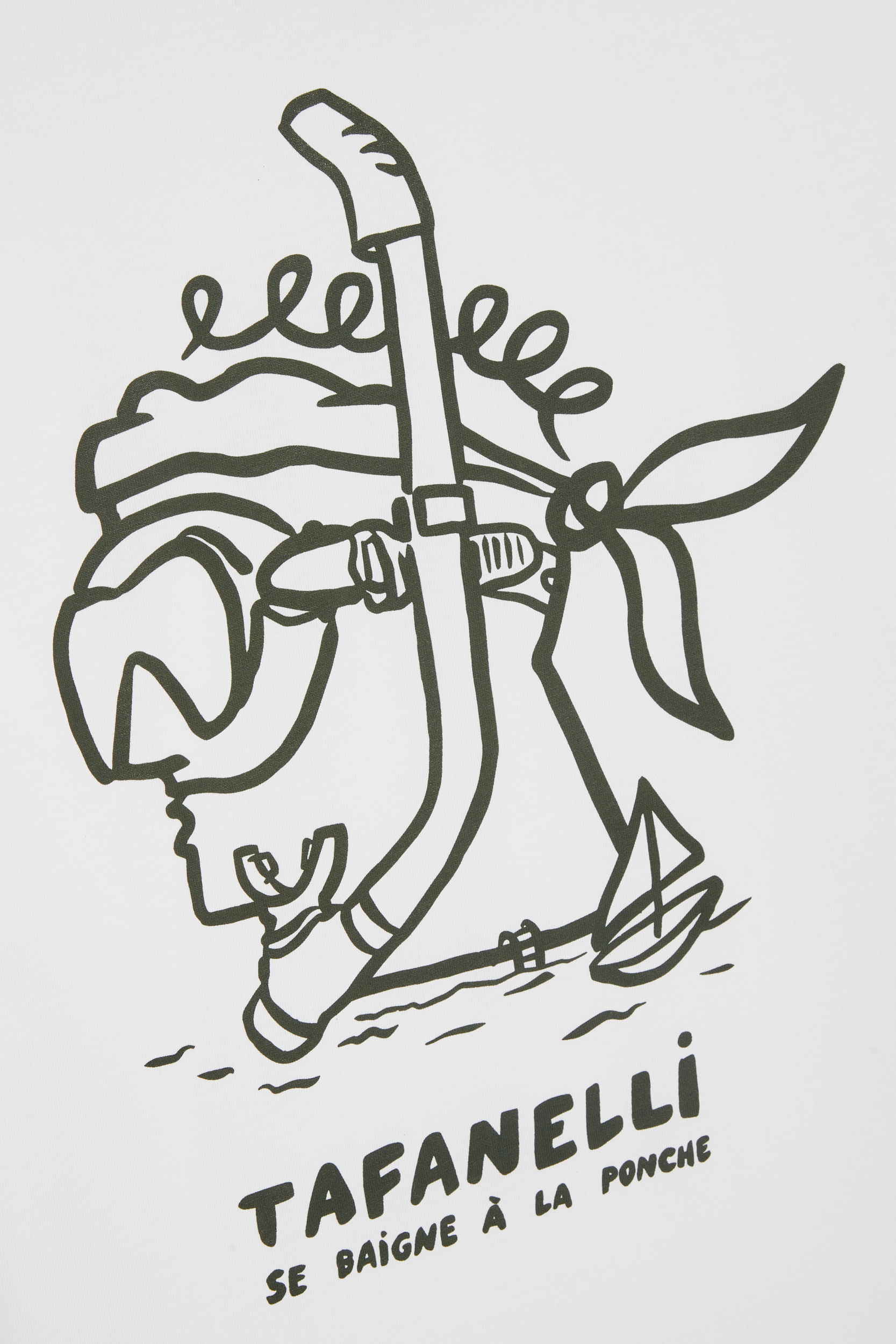 TAFANELLI T-Shirts LE PLONGEUR t-shirt