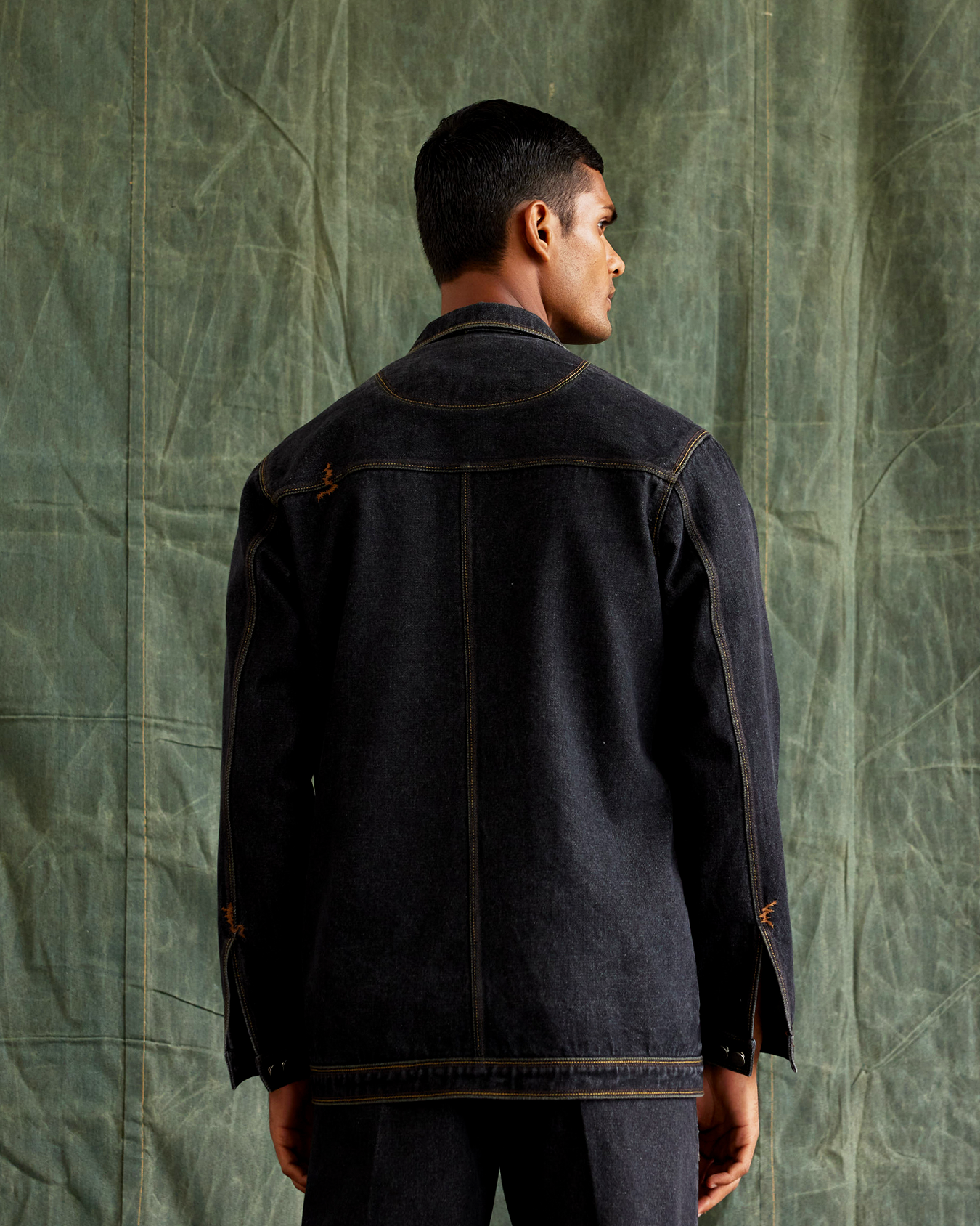 COUNTRYMADE Jackets Mended Denim Jacket veste denim brodée