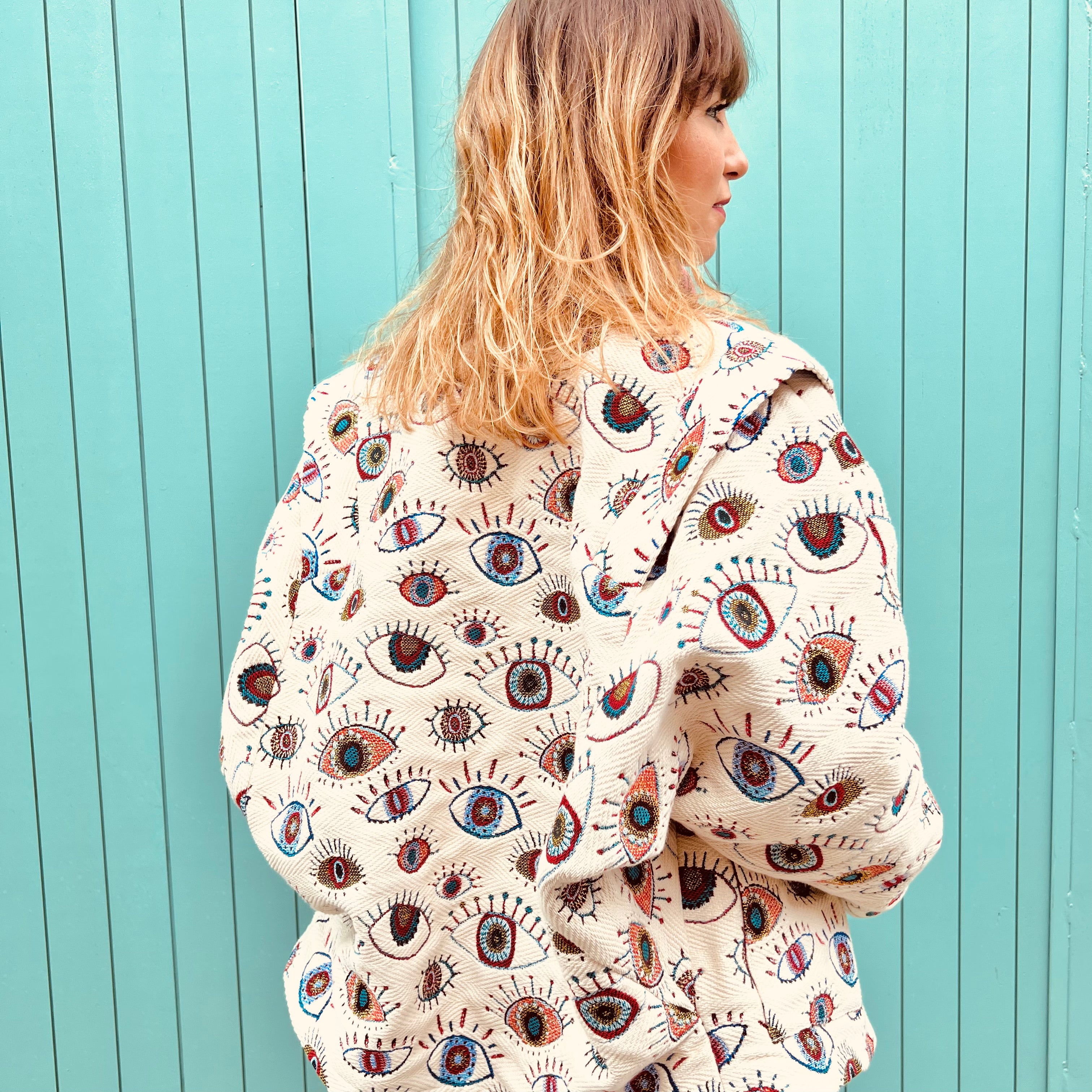 PANTRUCHE Vestes Look at me veste S/M en jacquard brodé