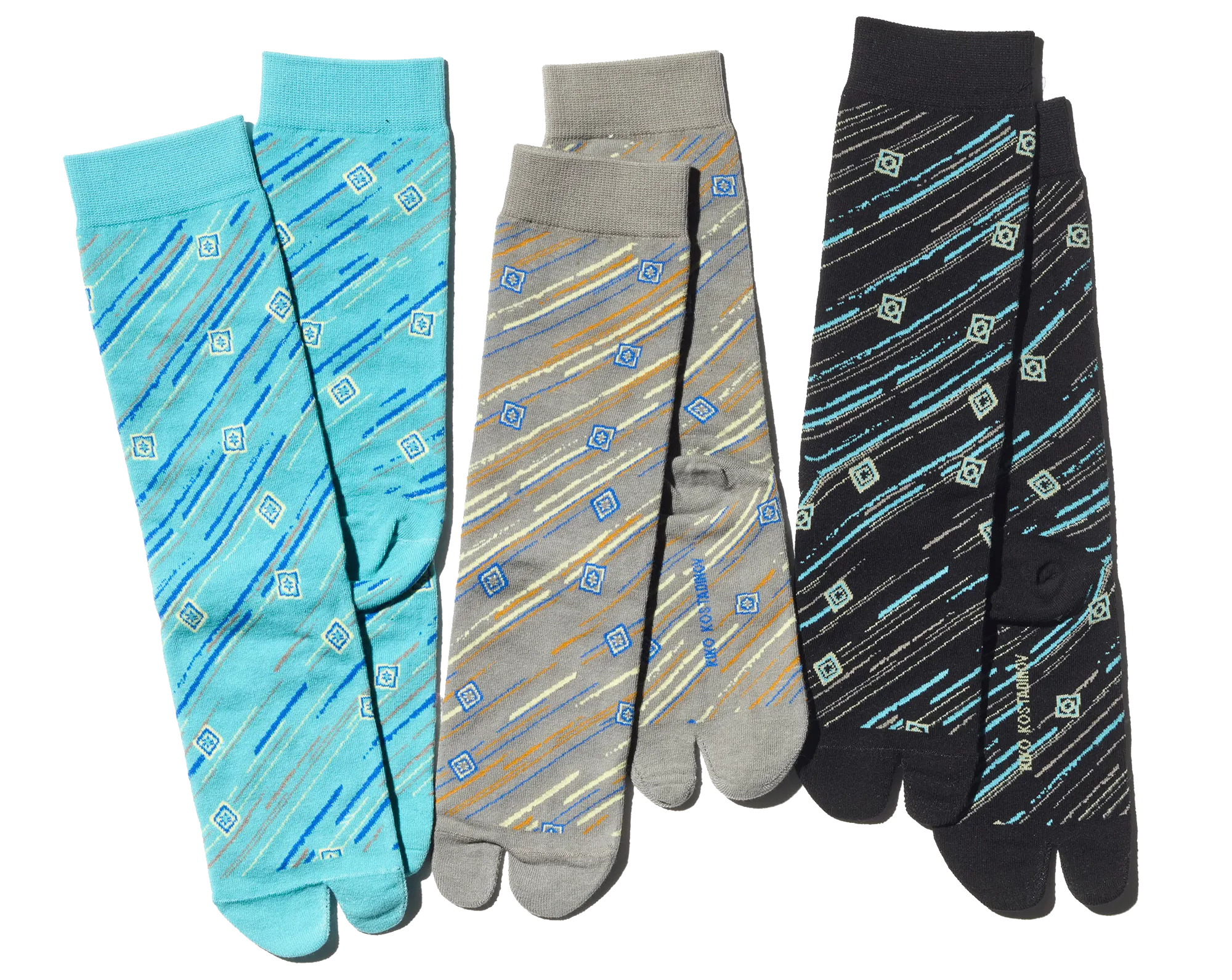 Kiko Kostadinov Accessories ANDRAS Tabi Socks chaussettes Tan OS coton