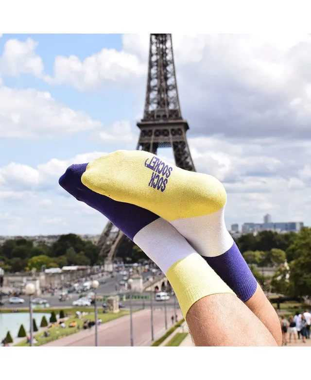 Juste Un T-shirt Chaussettes x Socksocket Les Henriette chaussettes dépareillées colorées