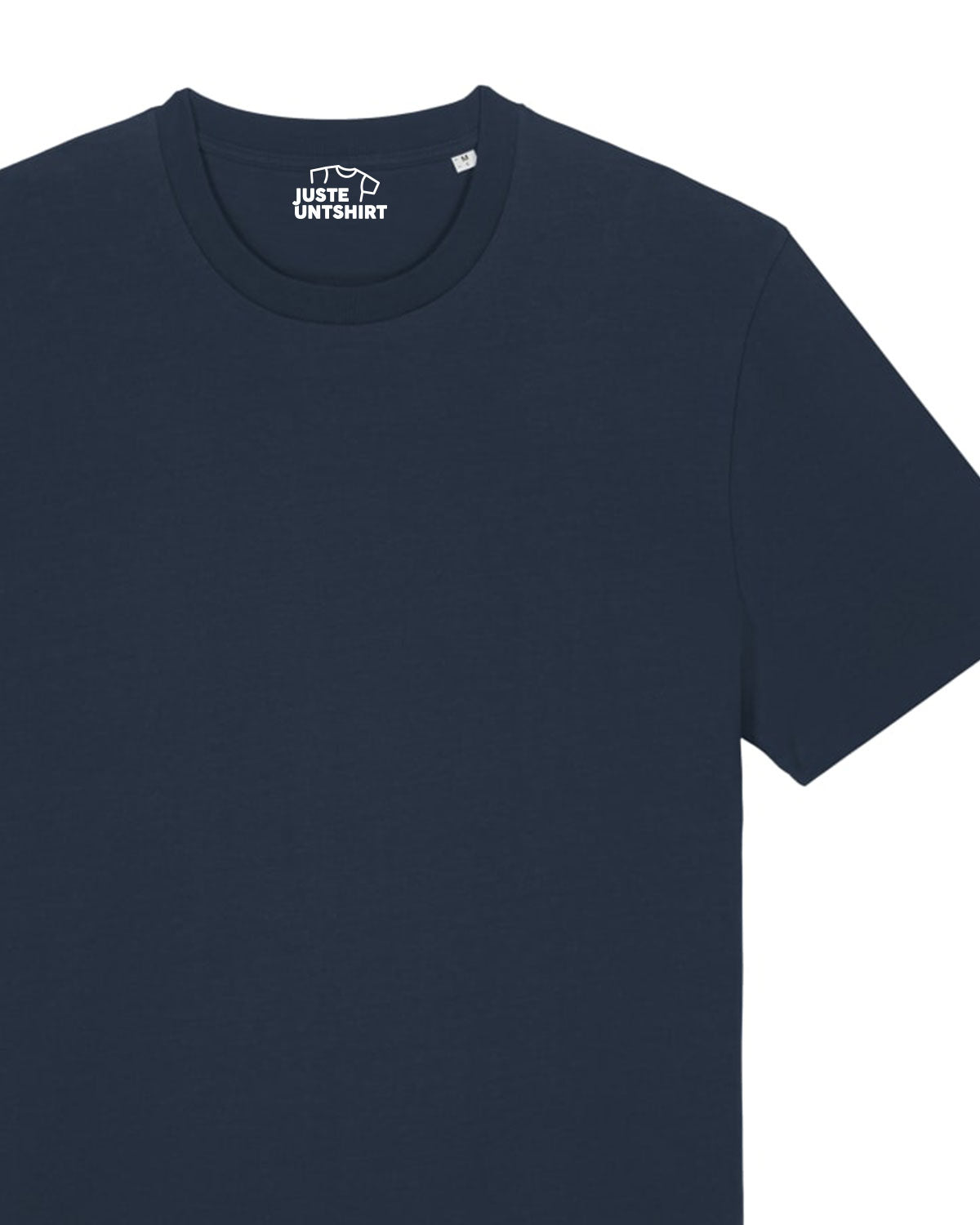Juste Un T-shirt Personnalisation Personnalisé t-shirt blanc brodé en coton bio