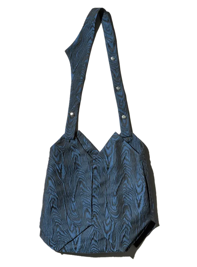 Kiko Kostadinov Bags KALEIDOSCOPE sac Dakota Blue OS moiré cloqué