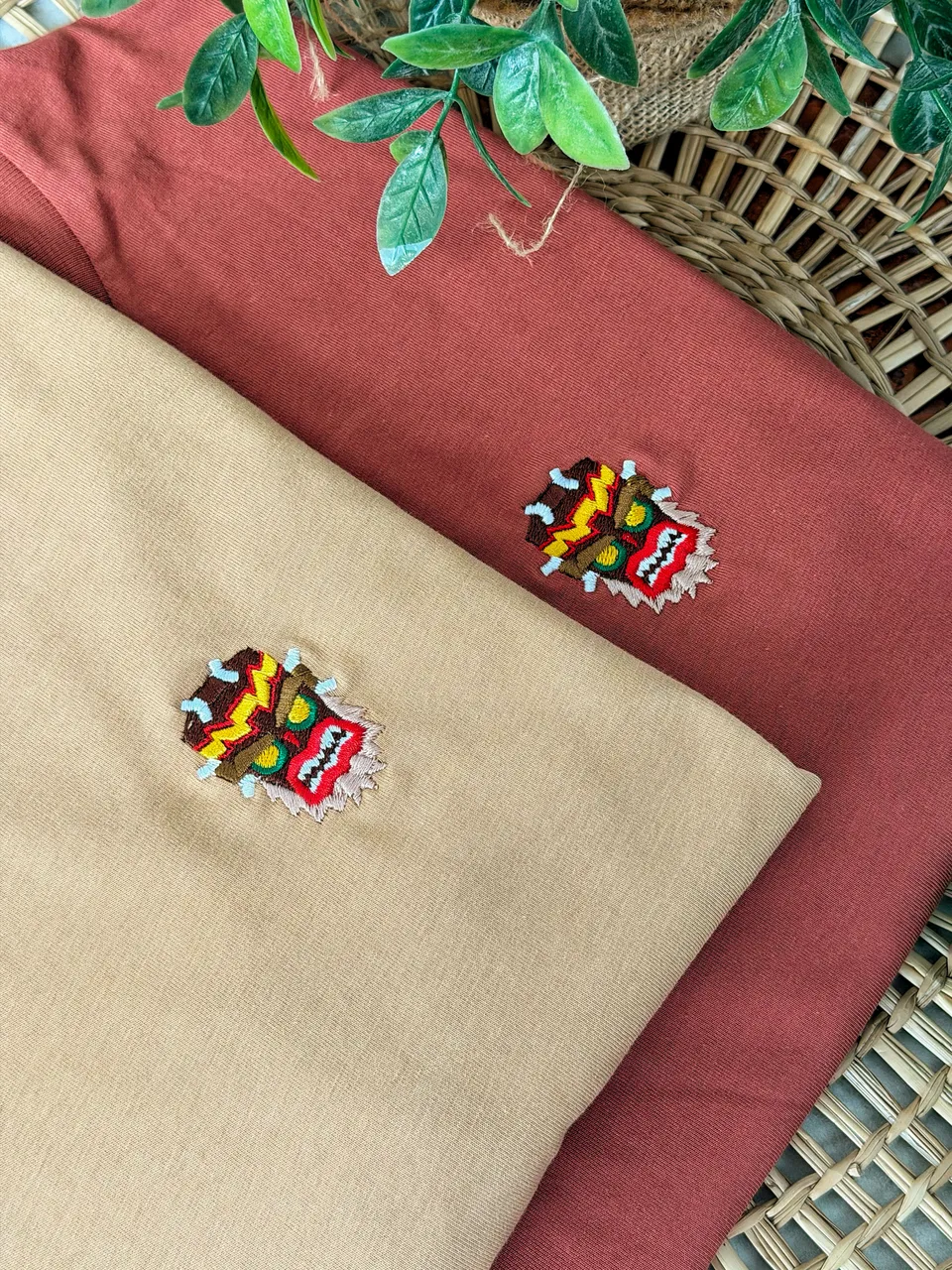 Juste Un T-shirt T-shirts Brodés Uka Uka t-shirt coton biologique