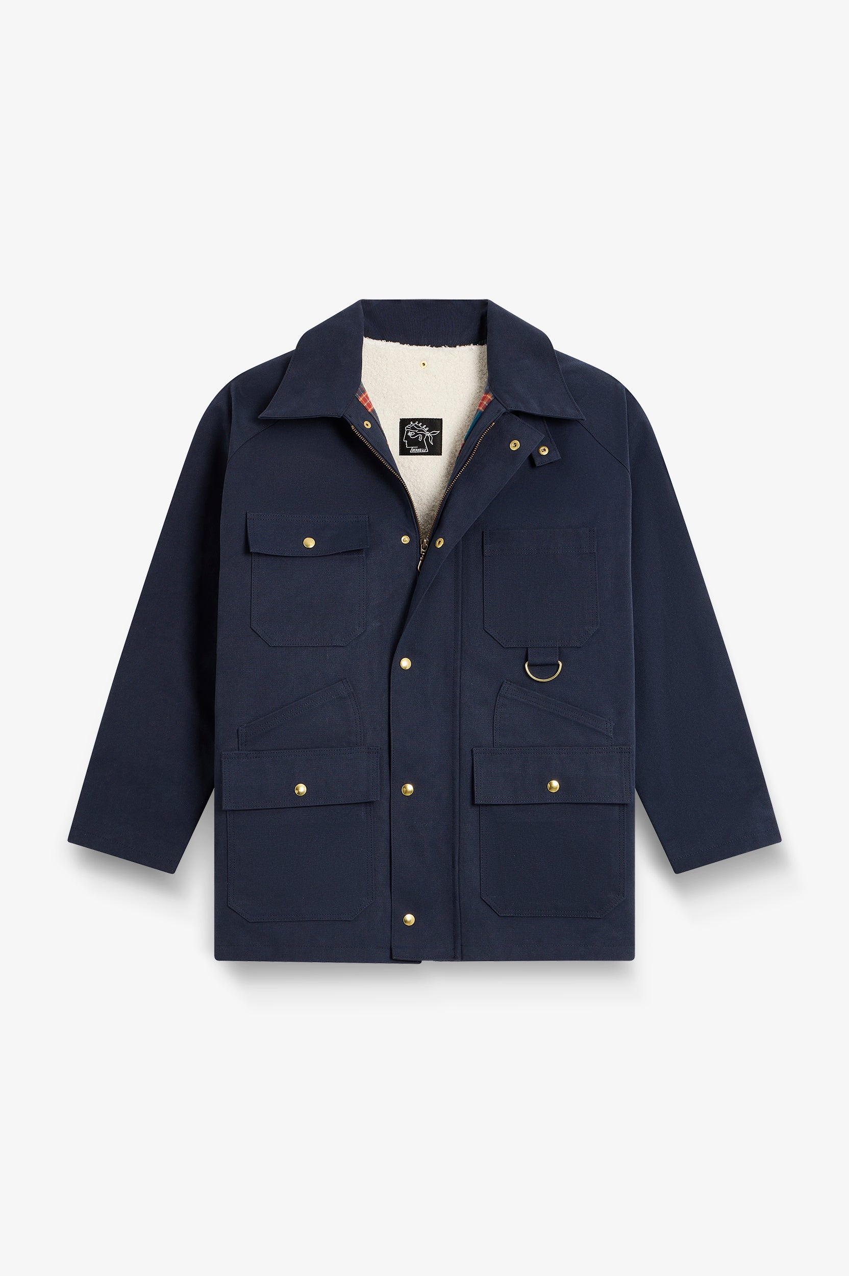 TAFANELLI Vestes Roccapina La Veste Roccapina doublée bleu marine