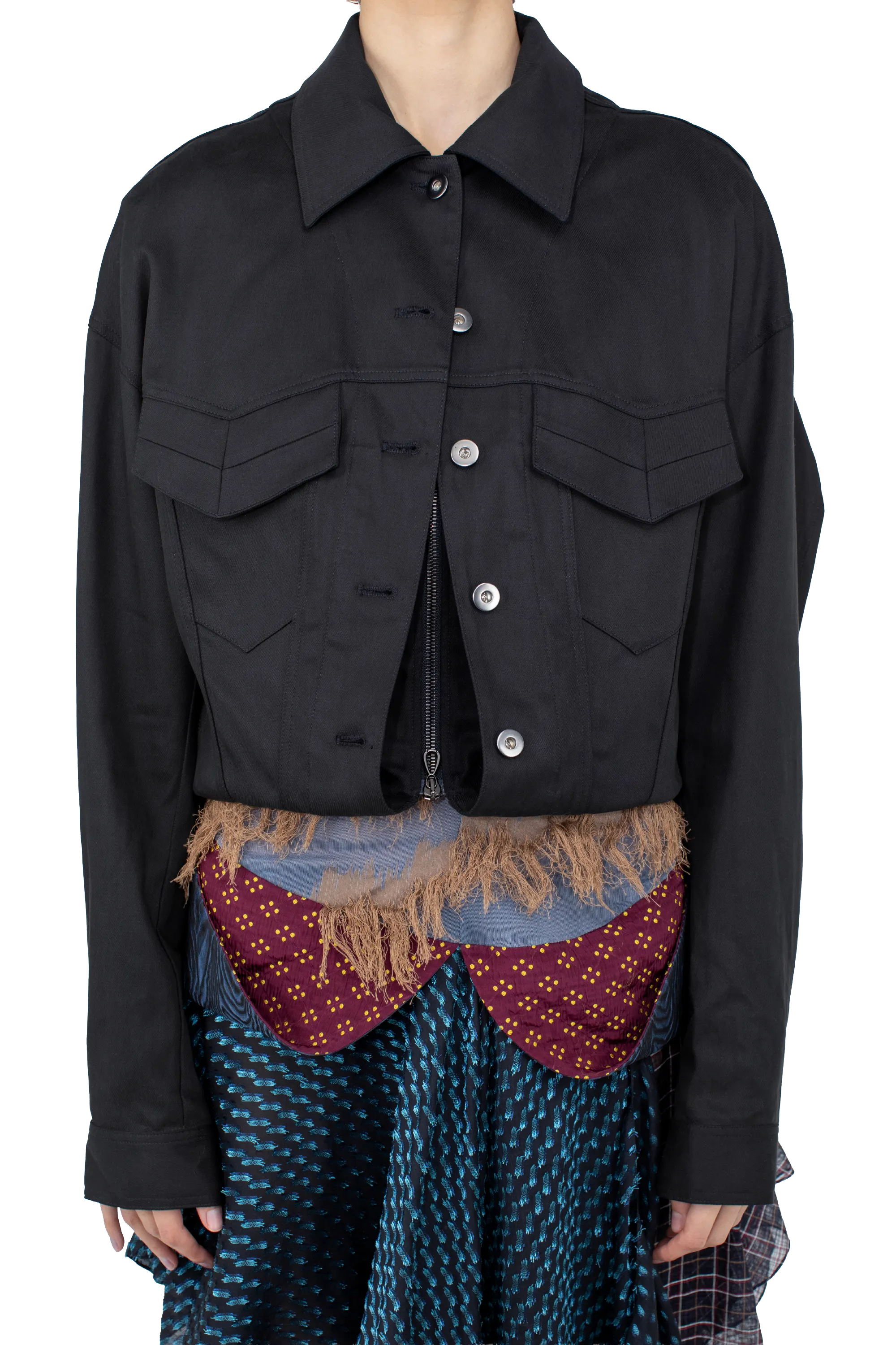 Kiko Kostadinov Outerwear CENTENNIAL Jacket veste anthracite Tencel
