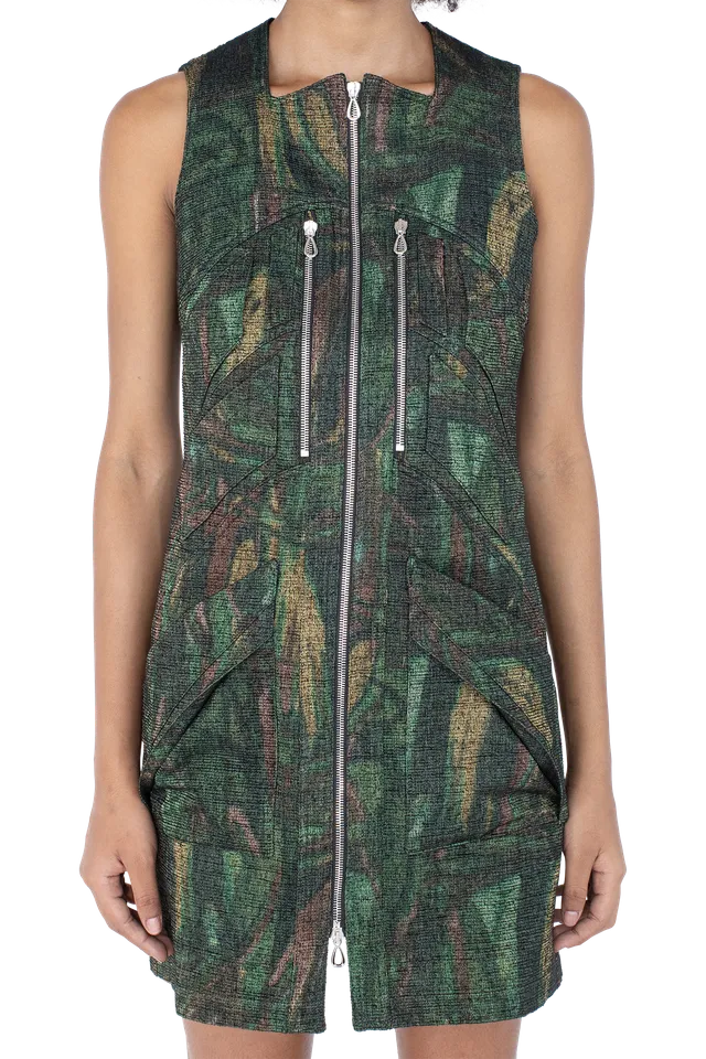 Kiko Kostadinov Dresses KOEL Tunic tunique Forest Print