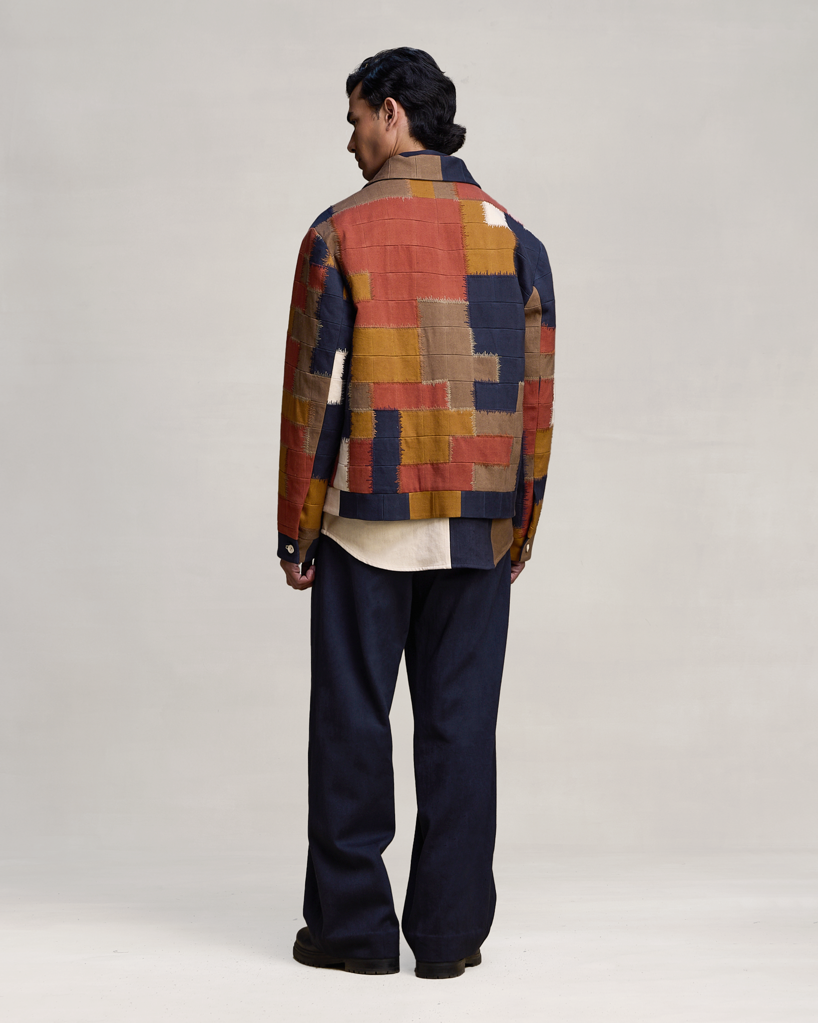 COUNTRYMADE Jackets PATCHWORK BOUND JACKET veste denim artisanal