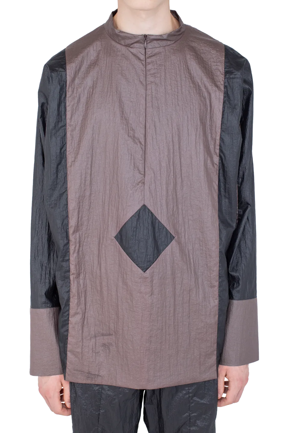 Kiko Kostadinov Tops HERTEL Stripe Pullover haut Terra nylon
