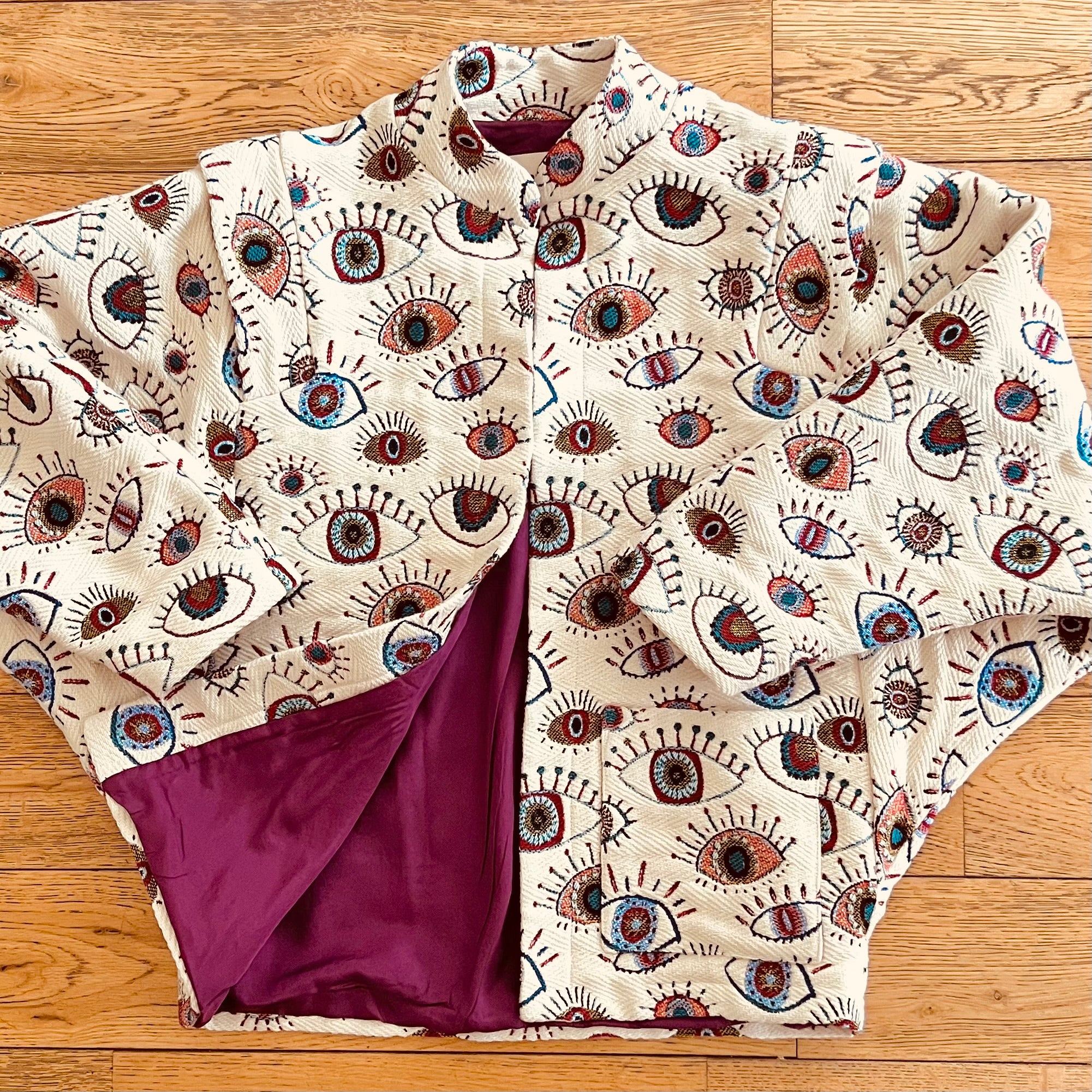 PANTRUCHE Vestes Look at me veste S/M en jacquard brodé