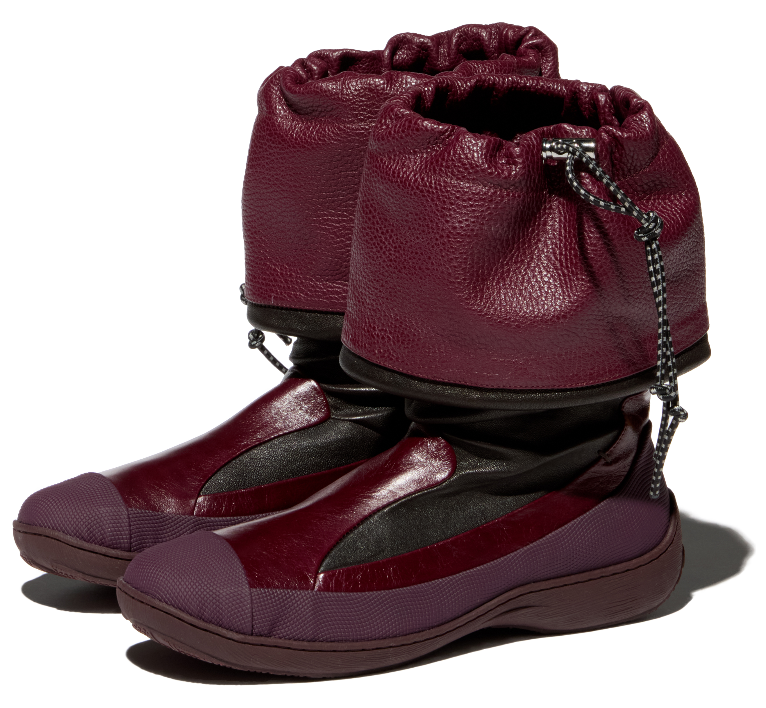 Kiko Kostadinov Shoes AVOCET bottes Espresso Brown en cuir