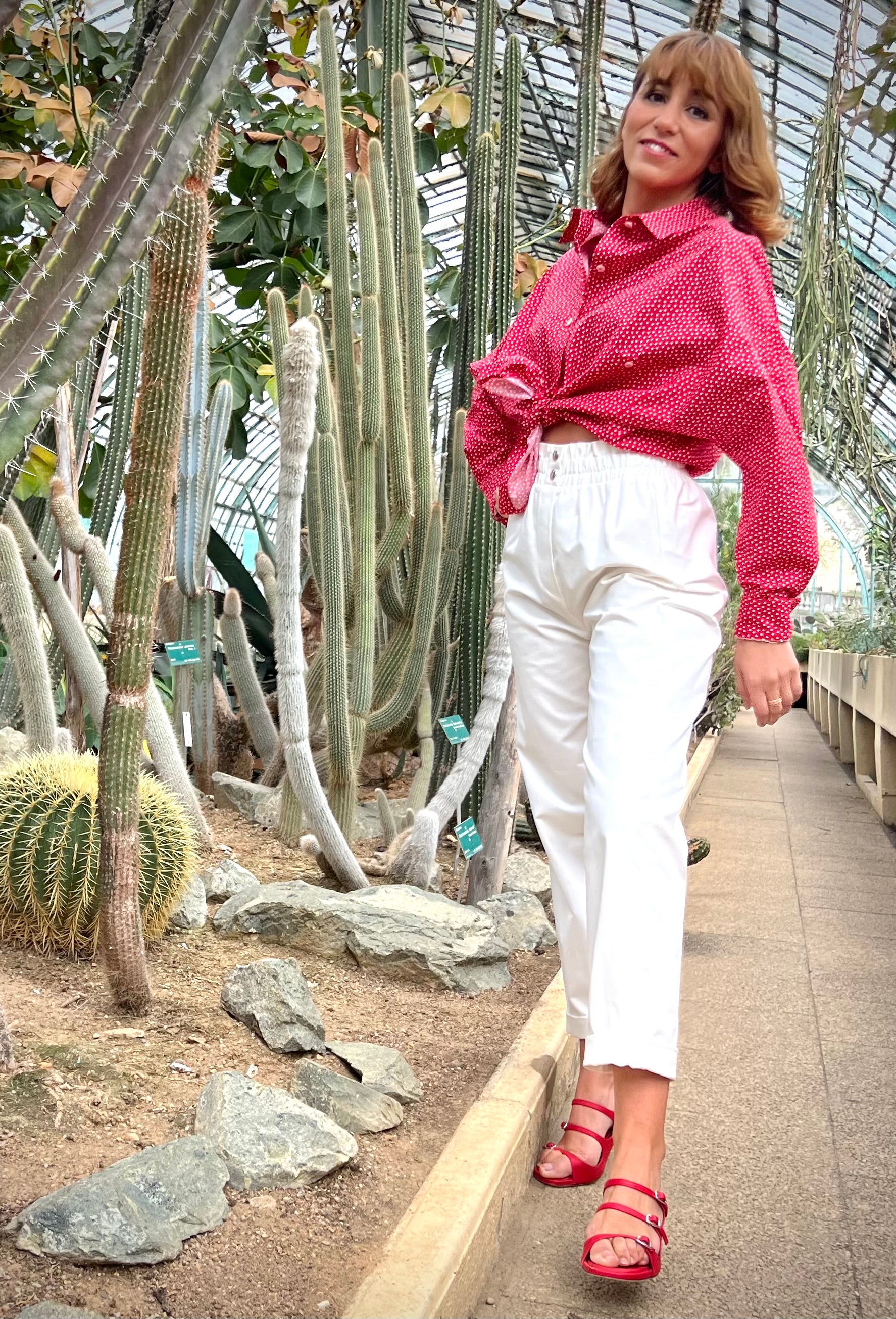 PANTRUCHE Pantalons Pantalon GIPSY blanc taille XS coton carotte