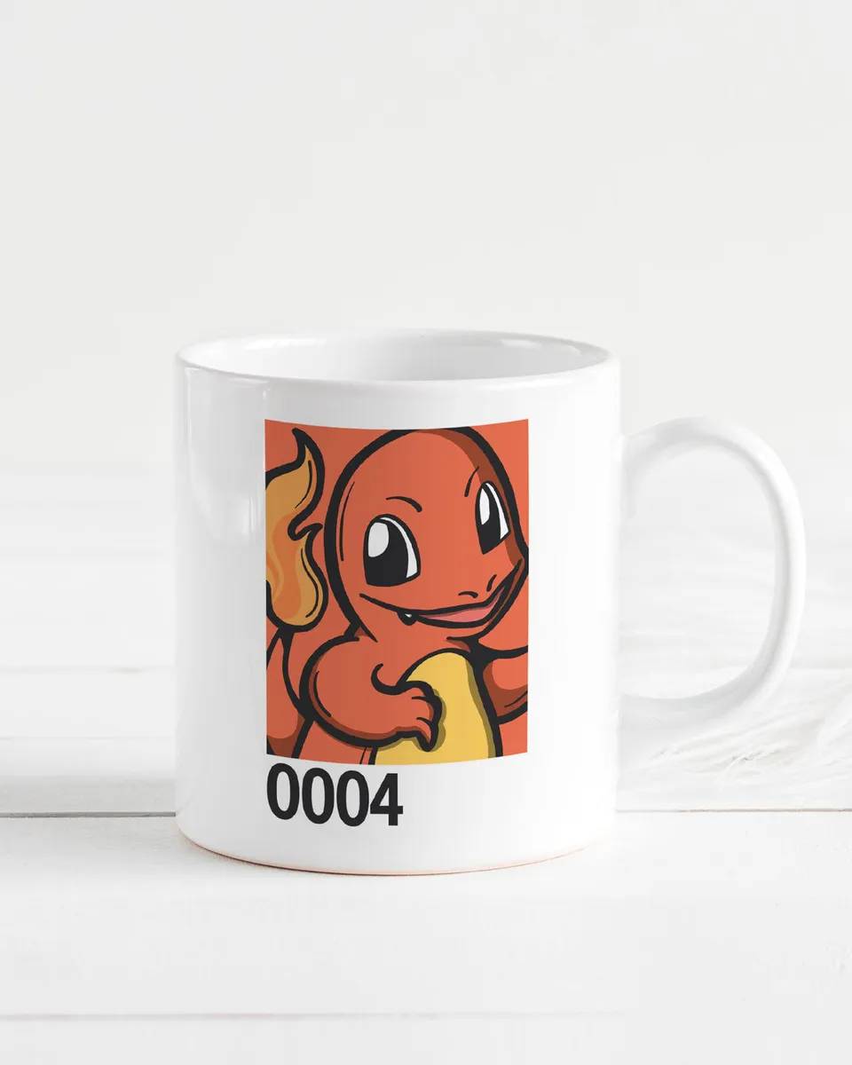 Juste Un T-shirt Mugs Salamèche mug anse cœur ou classique