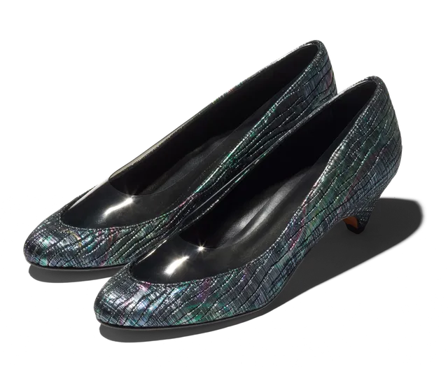 Kiko Kostadinov Shoes JAEGER escarpins Metallic Forest taille 35-43 jacquard