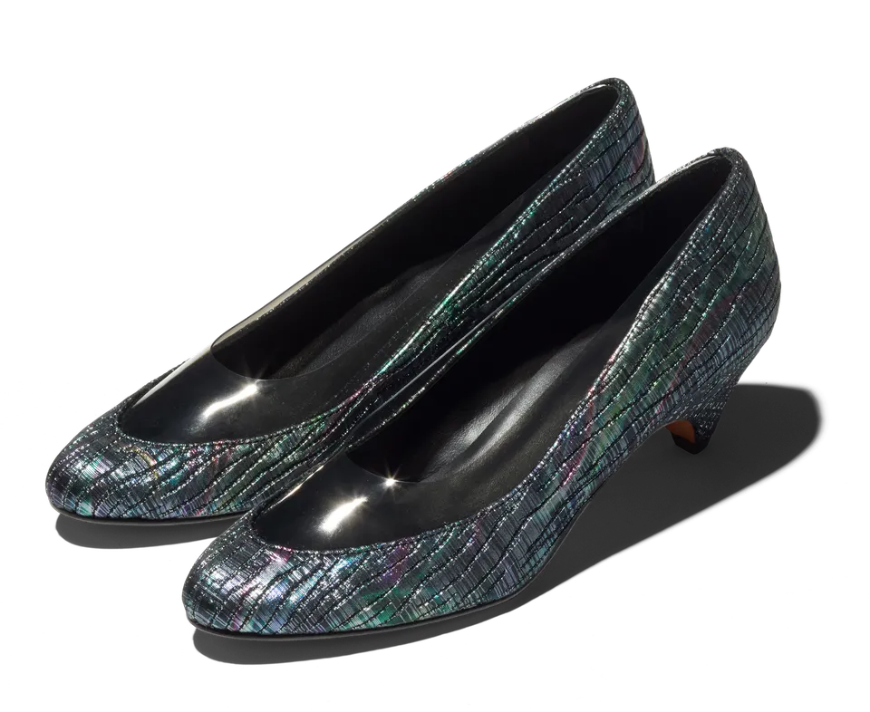 Kiko Kostadinov Shoes JAEGER escarpins Metallic Forest taille 35-43 jacquard