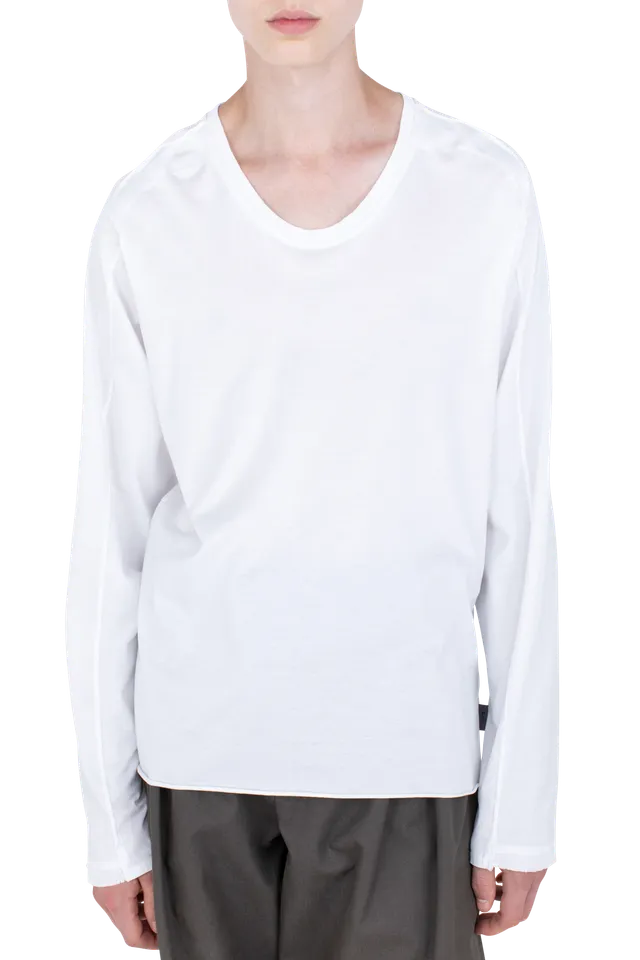 Kiko Kostadinov Tops ASTRO Long Sleeve Top top blanc coton