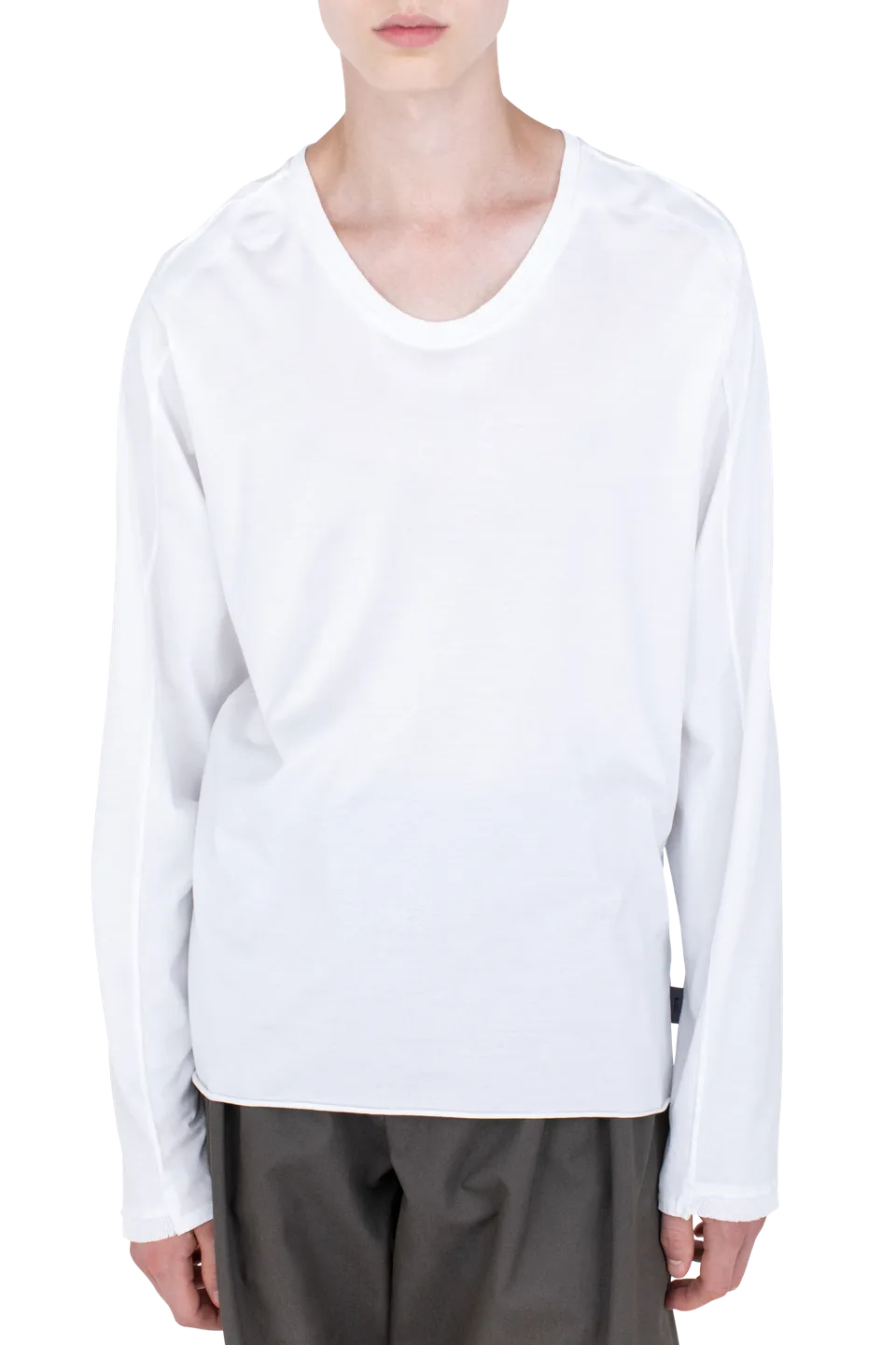 Kiko Kostadinov Tops ASTRO Long Sleeve Top top blanc coton
