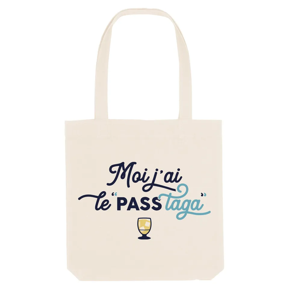 Juste Un T-shirt Tote Bags Pass Taga tote bag