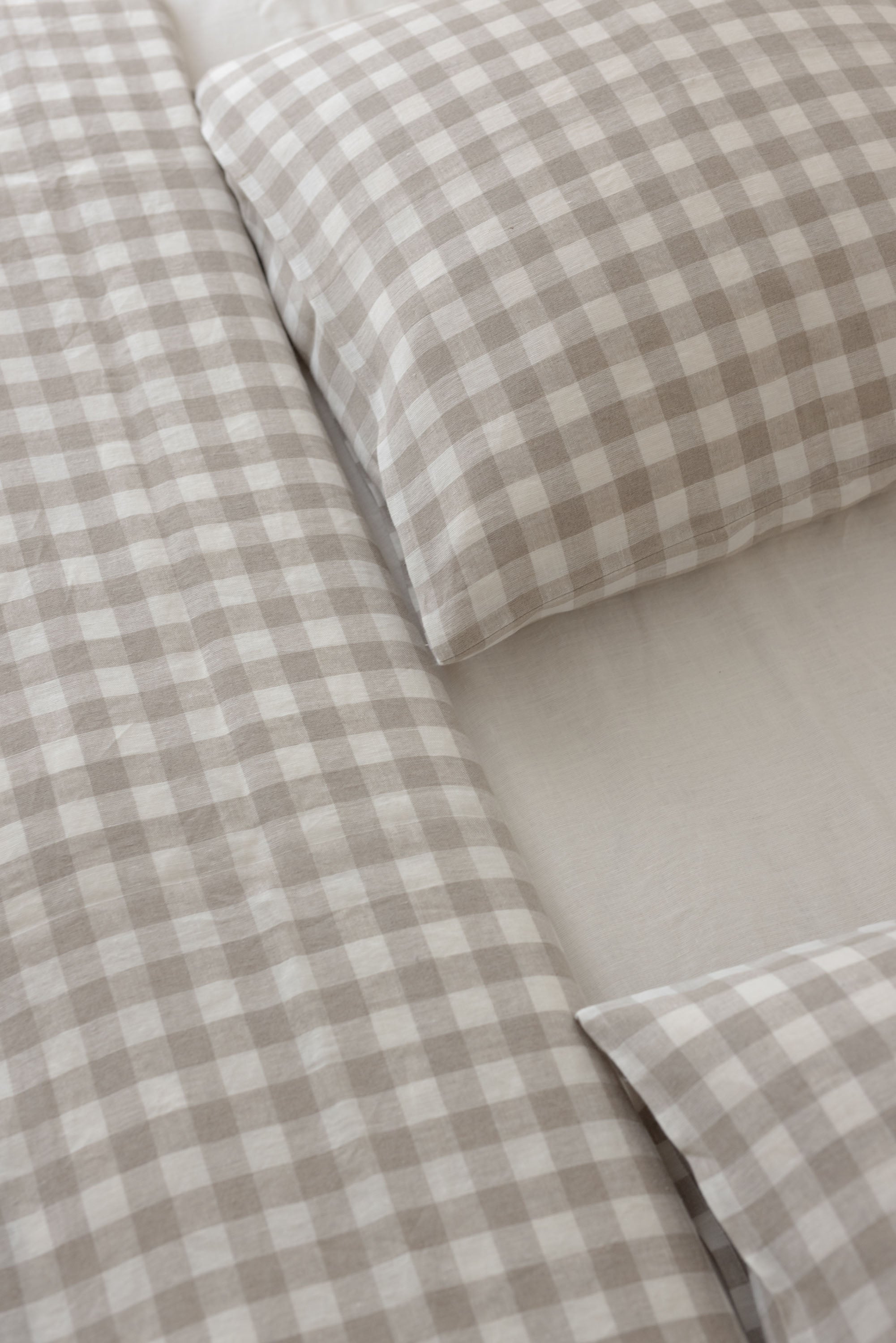 Laumė linen Home Edit parure de lit lin EU double naturel respirant