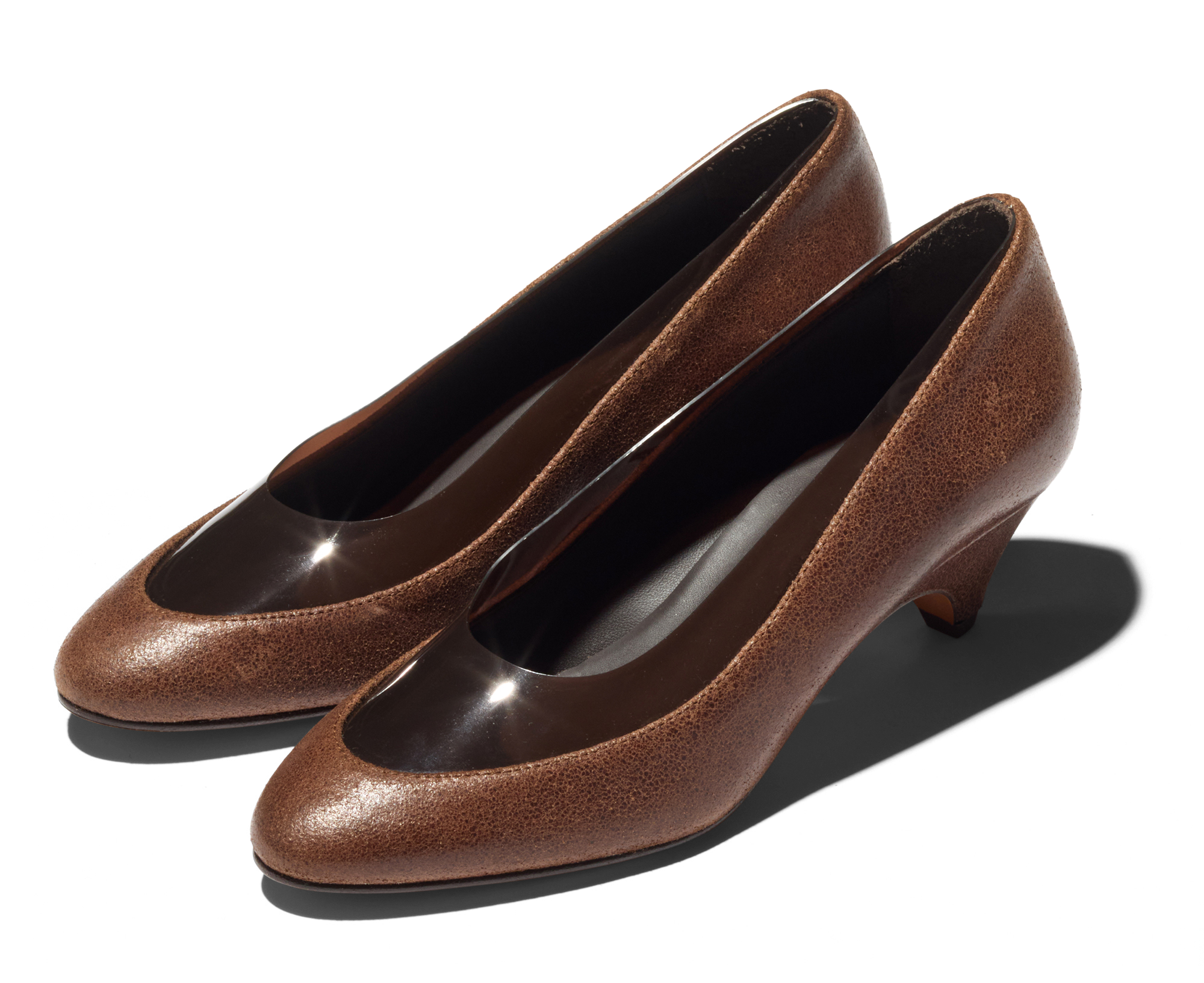 Kiko Kostadinov Shoes JAEGER Pumps escarpins Grain Brown, talon moyen
