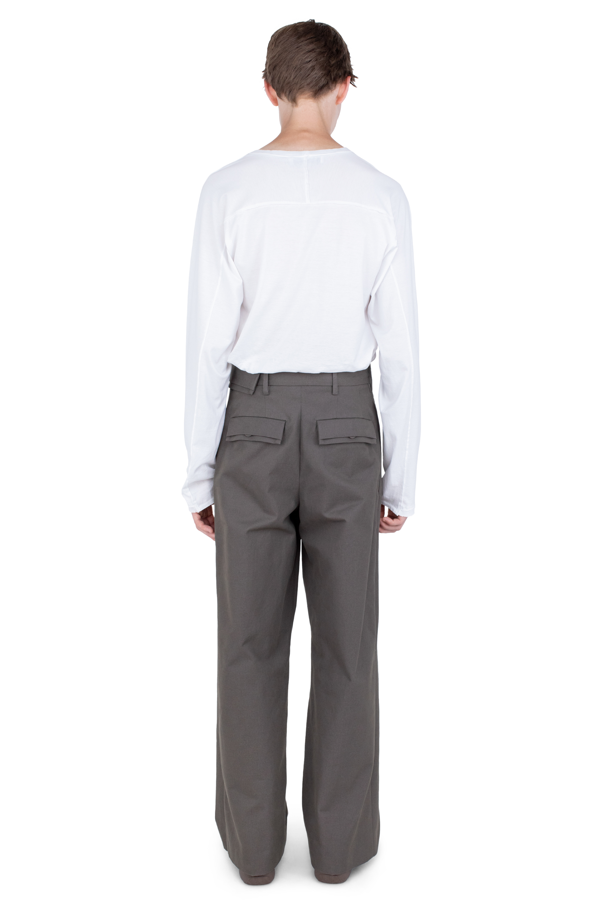 Kiko Kostadinov Tops ASTRO Long Sleeve Top top blanc coton