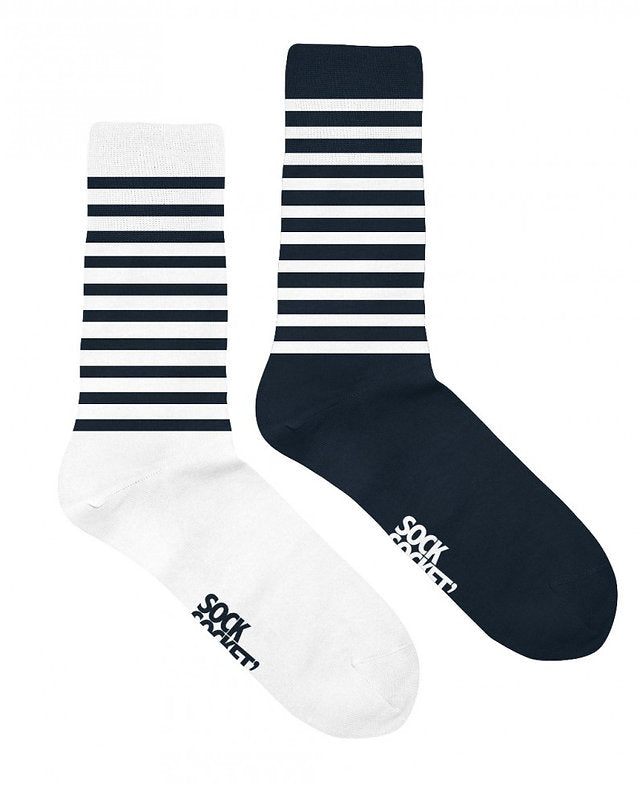 Juste Un T-shirt Chaussettes x Socksocket Les Marcel chaussettes 36/40 dépareillées