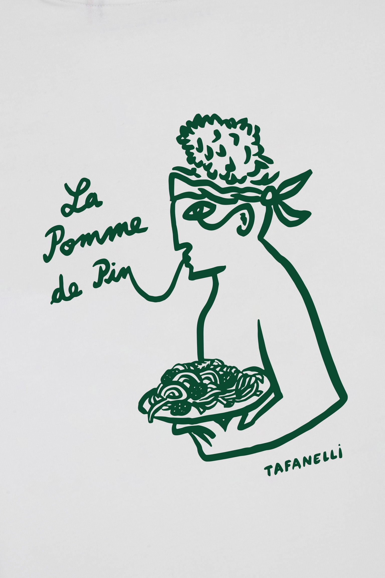 TAFANELLI T-Shirts LA POMME DE PIN T-shirt tailles XS à XXL